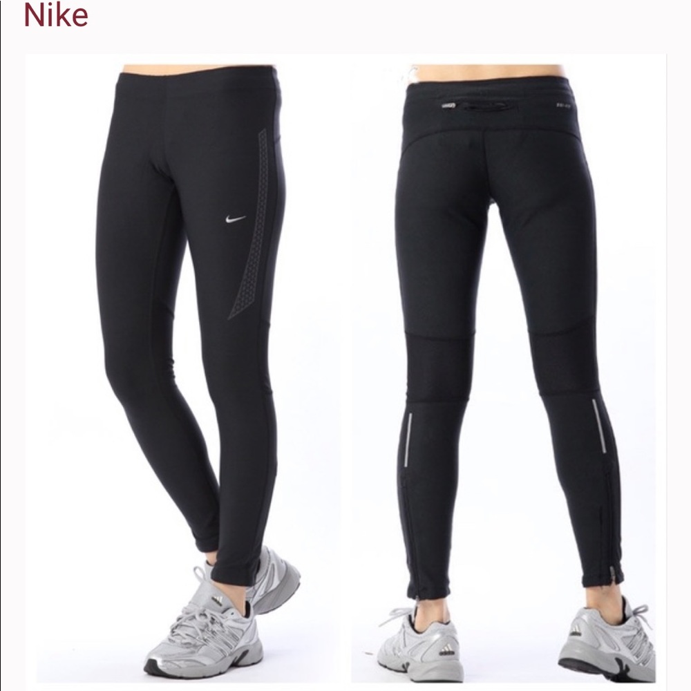Nike Dri-Fit Running Leggings + zippered ankle